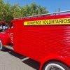 Desfile de unidades bomberos